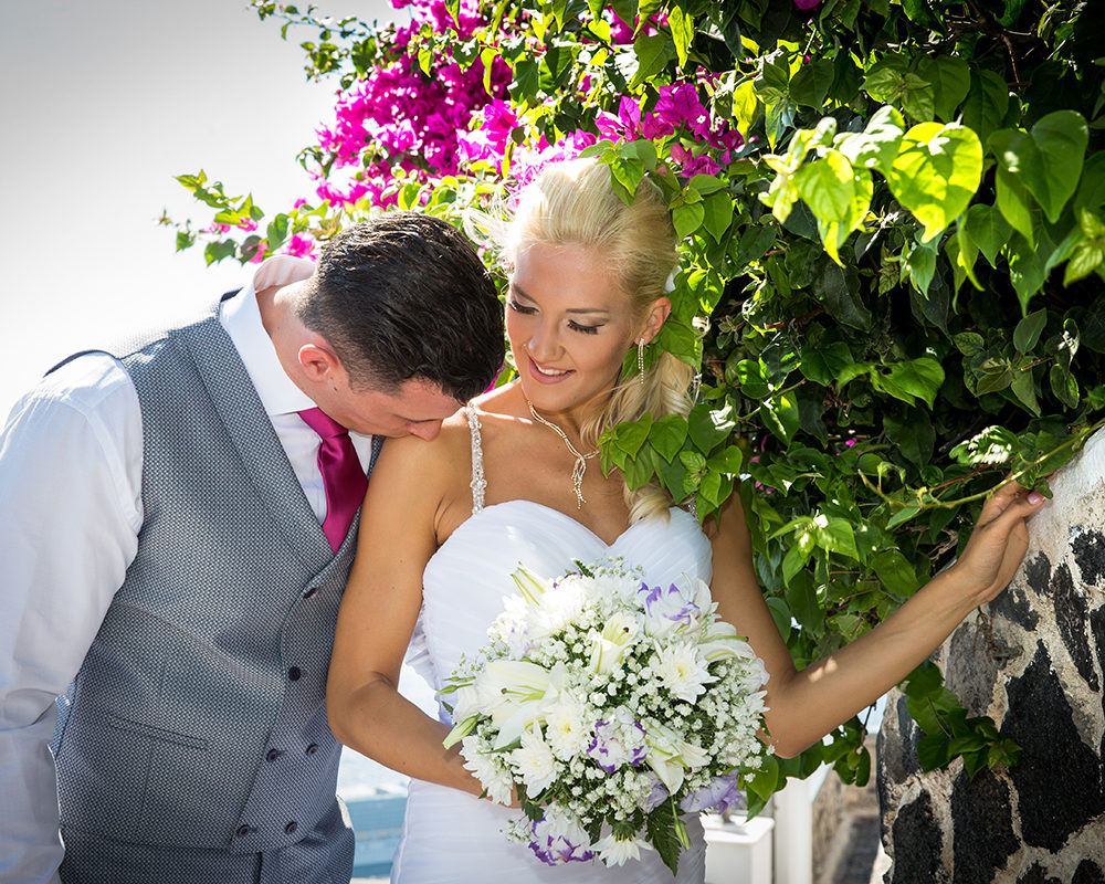 santorini marriage proposal videographers